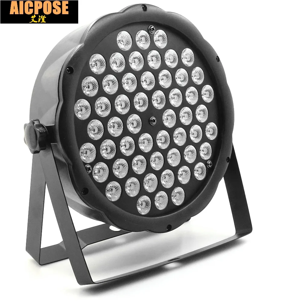 8 шт. 54X3 Вт RGBW LED Par свет DMX512 контроллер led диско DJ оборудование 25 градусов 4/8 каналов