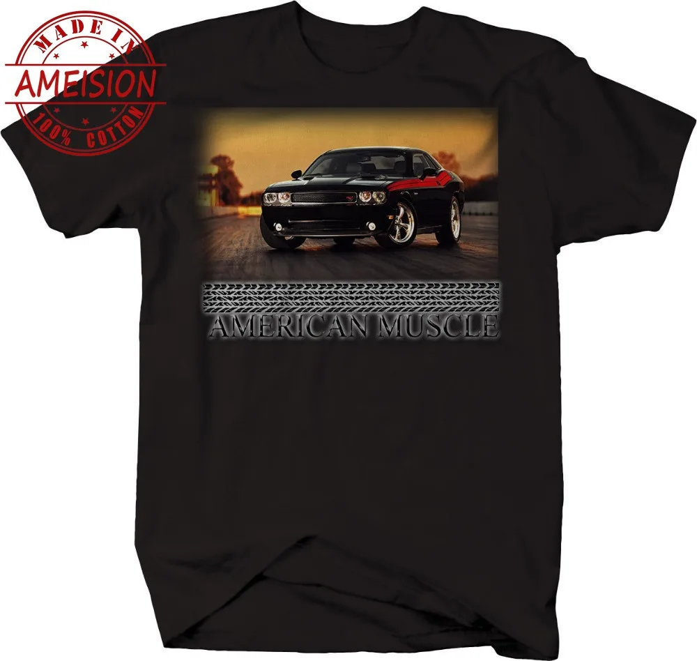 Новый летний Лидер продаж мужская мода 2019 Американский мышцы Dodge Mopar зарядное устройство R/T мышцы автомобиля футболка