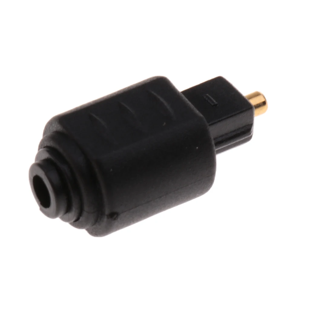 5x Optical 3.5mm Mini Female Socket Plug To Digital Toslink Audio Adapter