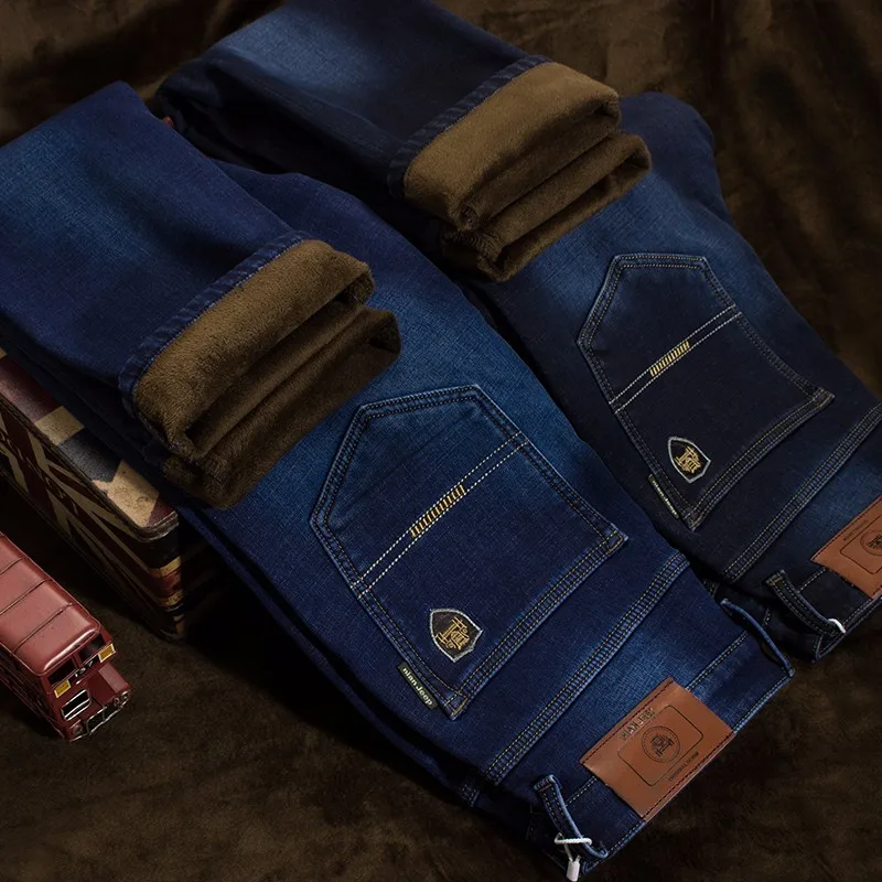 jeans with warm inside