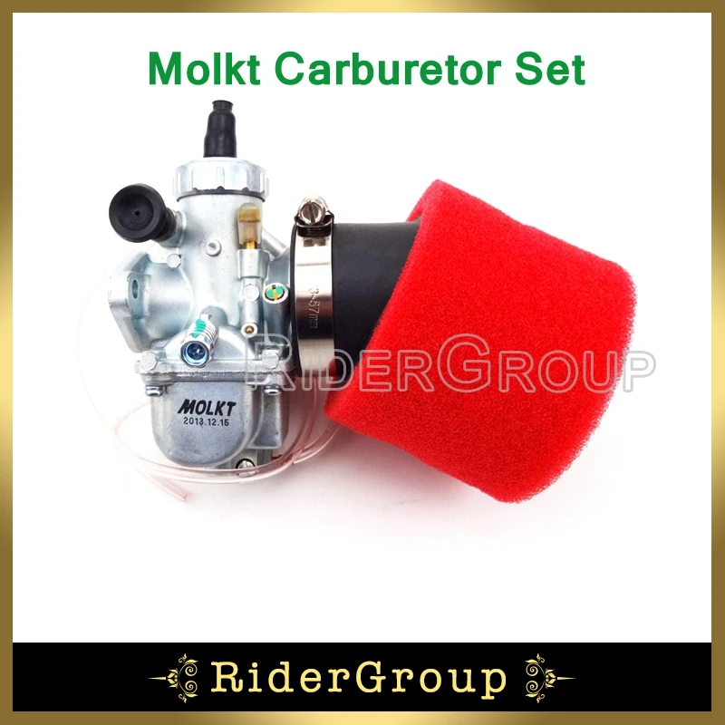 Molkt 26mm Racing Carburetor 45mm Red Foam Air Filter 150cc 160cc Dirt Bike