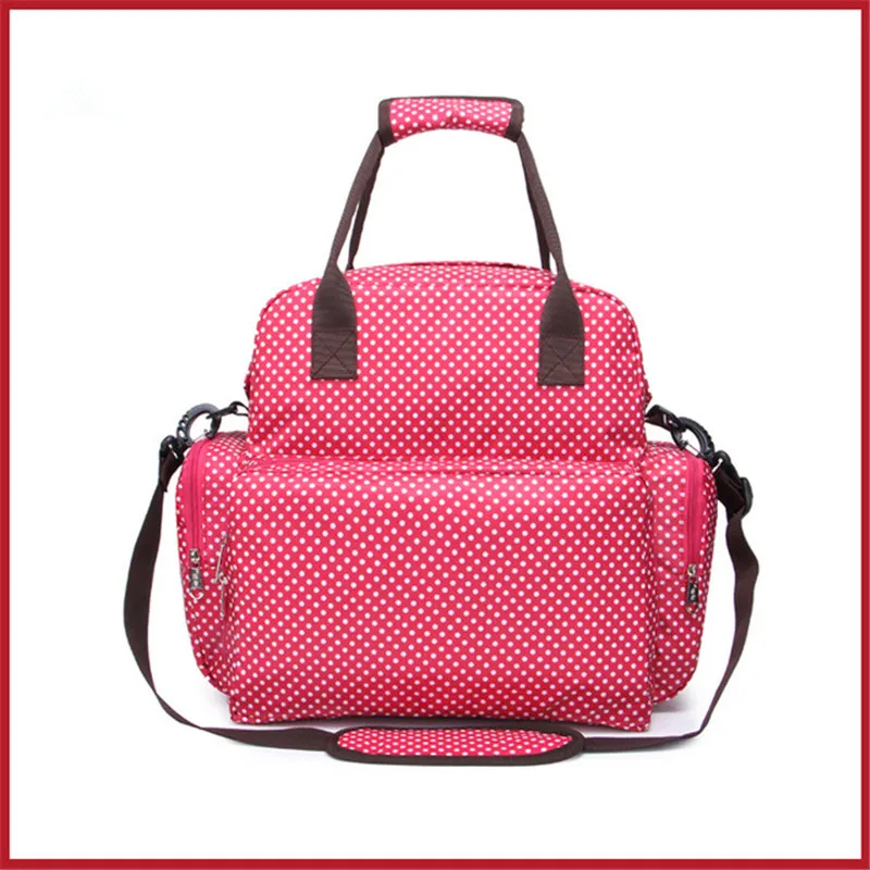 

2018 Free shpping 4 Colors Baby Multifunction Nappy Diaper Shoulder Bag Backpack Mother High-capacity Tote Handbag Mother Bags