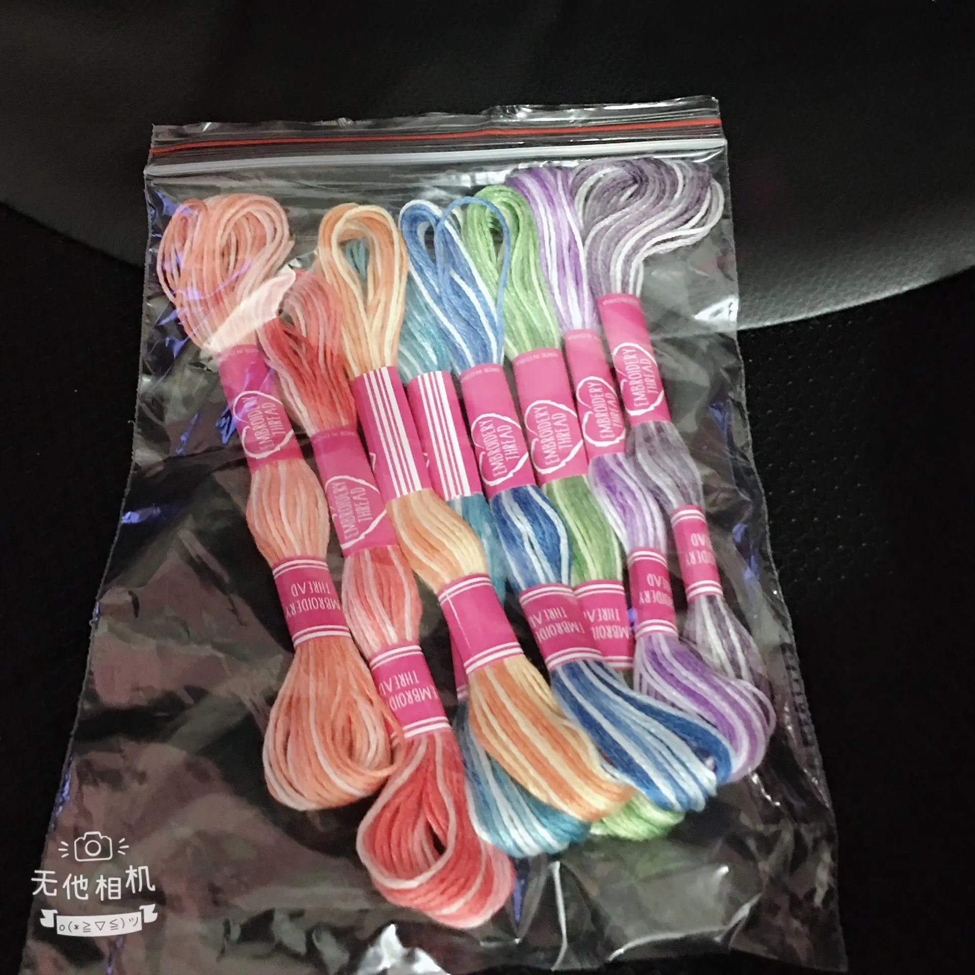 Много цветов 8 шт/партия прочное окрашивание полиэфира линии шитья вышивки крестиком нитки для DIY Швейные Инструменты Аксессуары