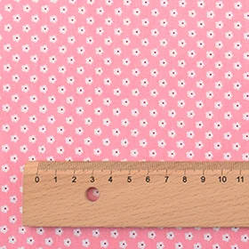Chainho, 8 дизайнерских Маленьких Розовых цветочных серий, печатная саржевая хлопковая ткань, для поделок шитья, материал для детей и малышей, полметра - Цвет: C 1 piece 50x160cm