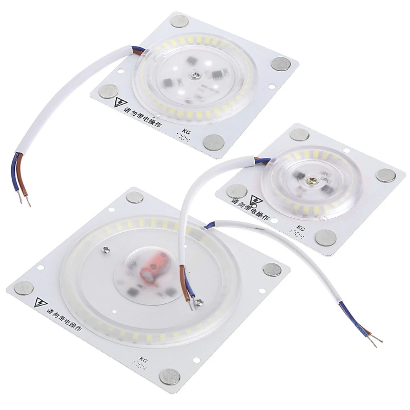 YAM 12 Вт/18 Вт/24 Вт AC 220 В Магнитная печатная плата Светодиодный модуль 18 24 замена