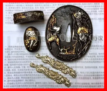 

Top Quallty Copper Tsuba Hand Guard for Japanese Sword Samurai Katana or Wakizashi Sword Accessory