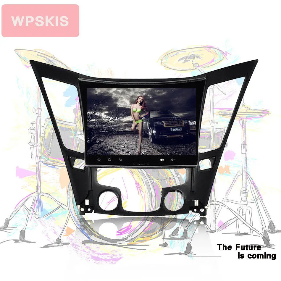 Clearance 9" Android 9.0 Octa Core Car GPS for Hyundai Sonata /i40/i45/i50 2011 2012 2013 2014 NO DVD Player Stereo Autoradio 4+64G 2
