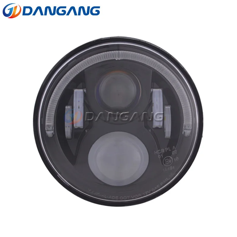 7 Inch Motorcycle LED DRL Projector Headlights With Angel Light for 7 Inch Motorcycle LED DRL Projector Headlights With Angel Light for
