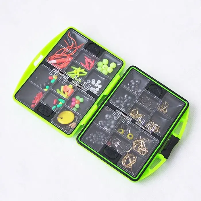 

High-Quality ASSORTED FISHING tackles swivels JIG HOOKS In the BOX