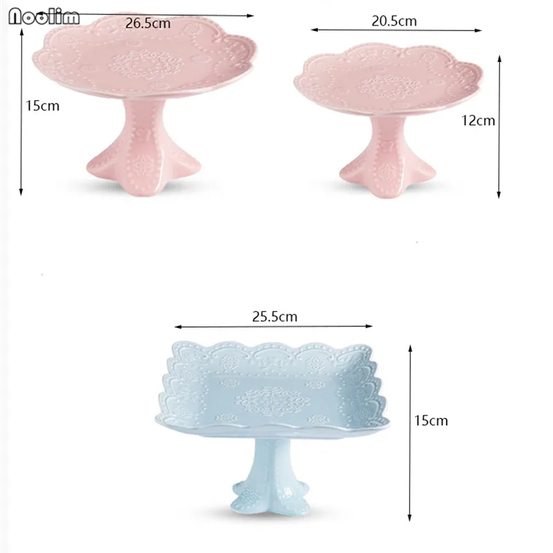 Скандинавская подставка для тортов десертов, украшение стола, керамический десертный кондитерский поднос, Настольная полка для торта, полочка для закуска к чаю, стойка для свадебного декора