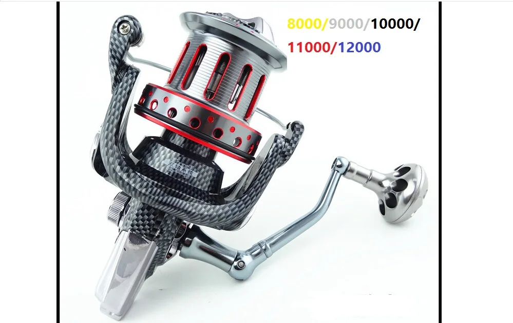 NEW! Super Quality Big Game 8000 12000 Spinning Reel 5.51 11 BB