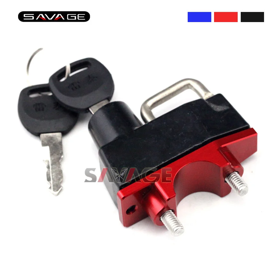 

Helmet Lock For HONDA CB300F CB300R CB400F CB500F CB400X CB500X CB650F CB600F CB900F CB150R Motorcycle Handlebar Bar Clamp