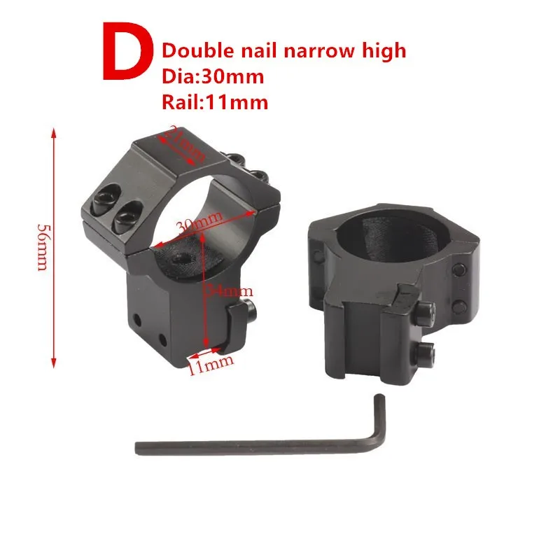1 пара охотничий пистолет винтовка Сфера крепление 25,4 мм/мм 30 мм Сфера Кольцо для мм 11 мм/20 мм Picatinny Rail Weaver крепление для воздуха винтовка