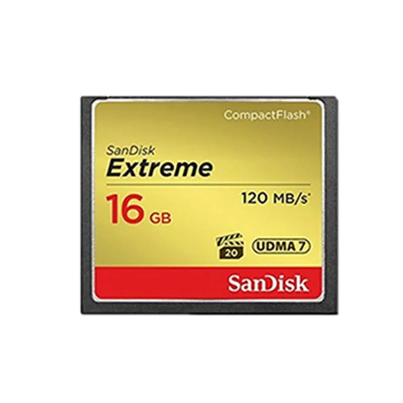 SanDisk Extreme Compact Flash CF карта памяти 64 Гб 32 128 ГБ до 120 МБ/с./с скорость чтения 4K и Full HD
