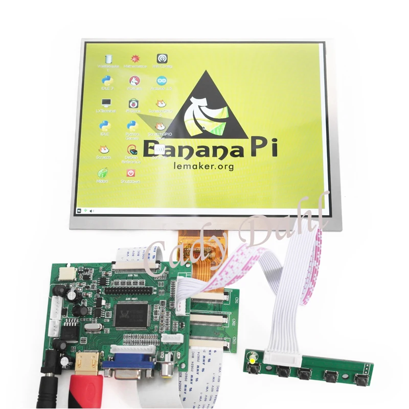 8 Pouces écran Lcd HJ080IA-01E HE080IA-01D 1024*768 IPS