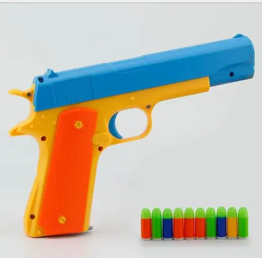 1 шт. классические M1911 Игрушечные лошадки пистолет детские игрушечные пистолеты