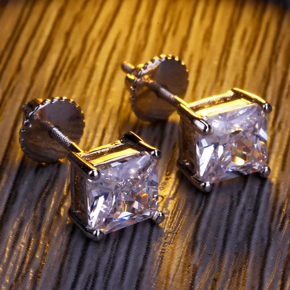 В стиле хип хоп установкой коготь кубический цирконий Bling лед из ювелирных