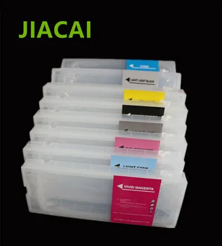 

350ML/PC 8Colors/Lt with chip 7880 T6041-T6047 T6049 Empty Wide format Refillable Ink Cartridge For EPSON 7880/9880 Printer