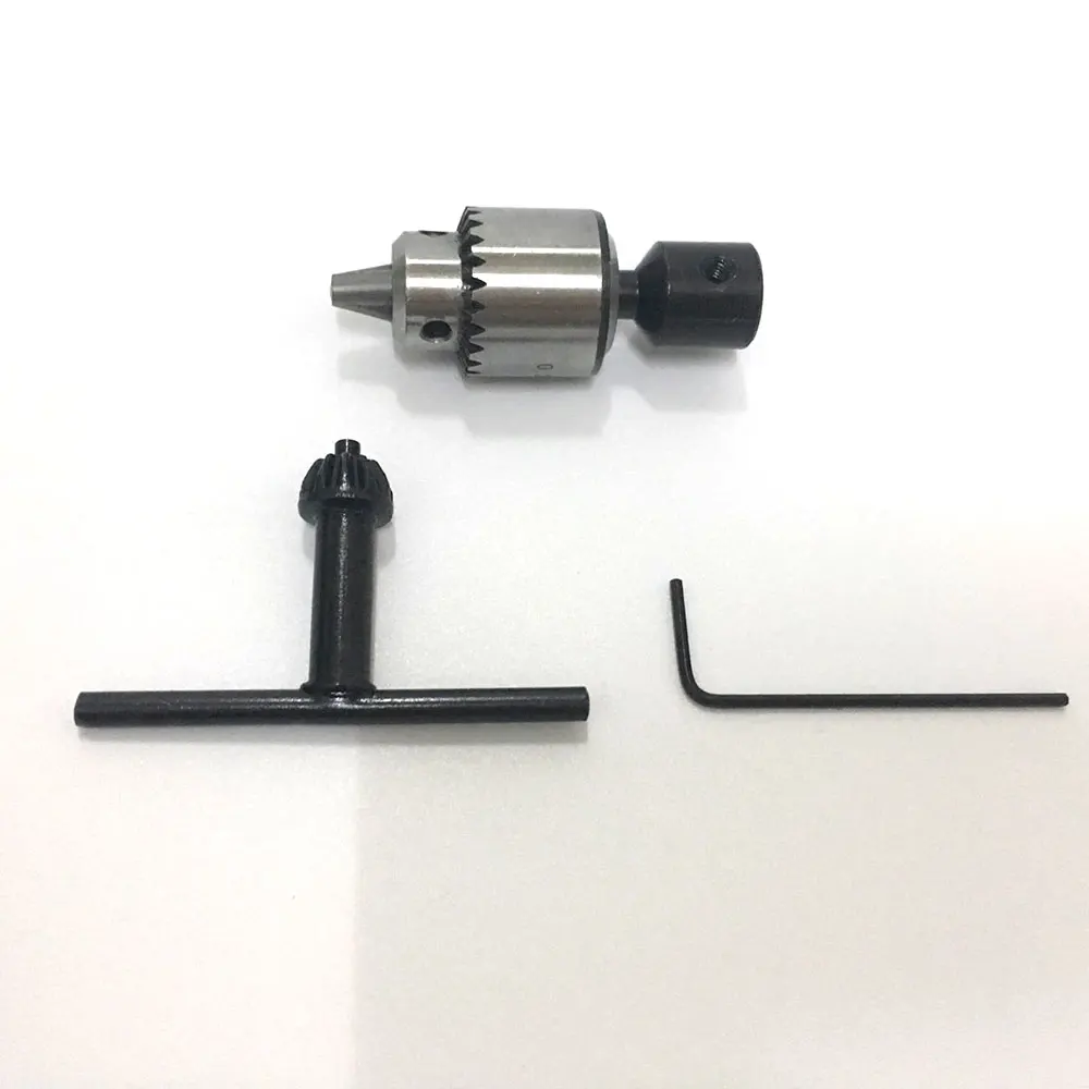 Electric Drill Chuck 0.3 4mm Jt0 Taper Mounted Lathe Pcb Mini Drill