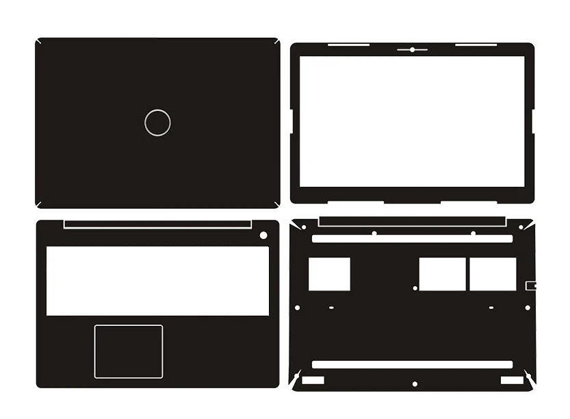 

KH Laptop Sticker Decal Skin Carbon fiber Leather Cover Protector for Dell Inspiron G3-3579 G3 3579 15.6"