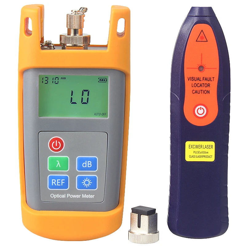 

Mini type optical power meter and test pen 10-30KM red light visual fault locator 30mw