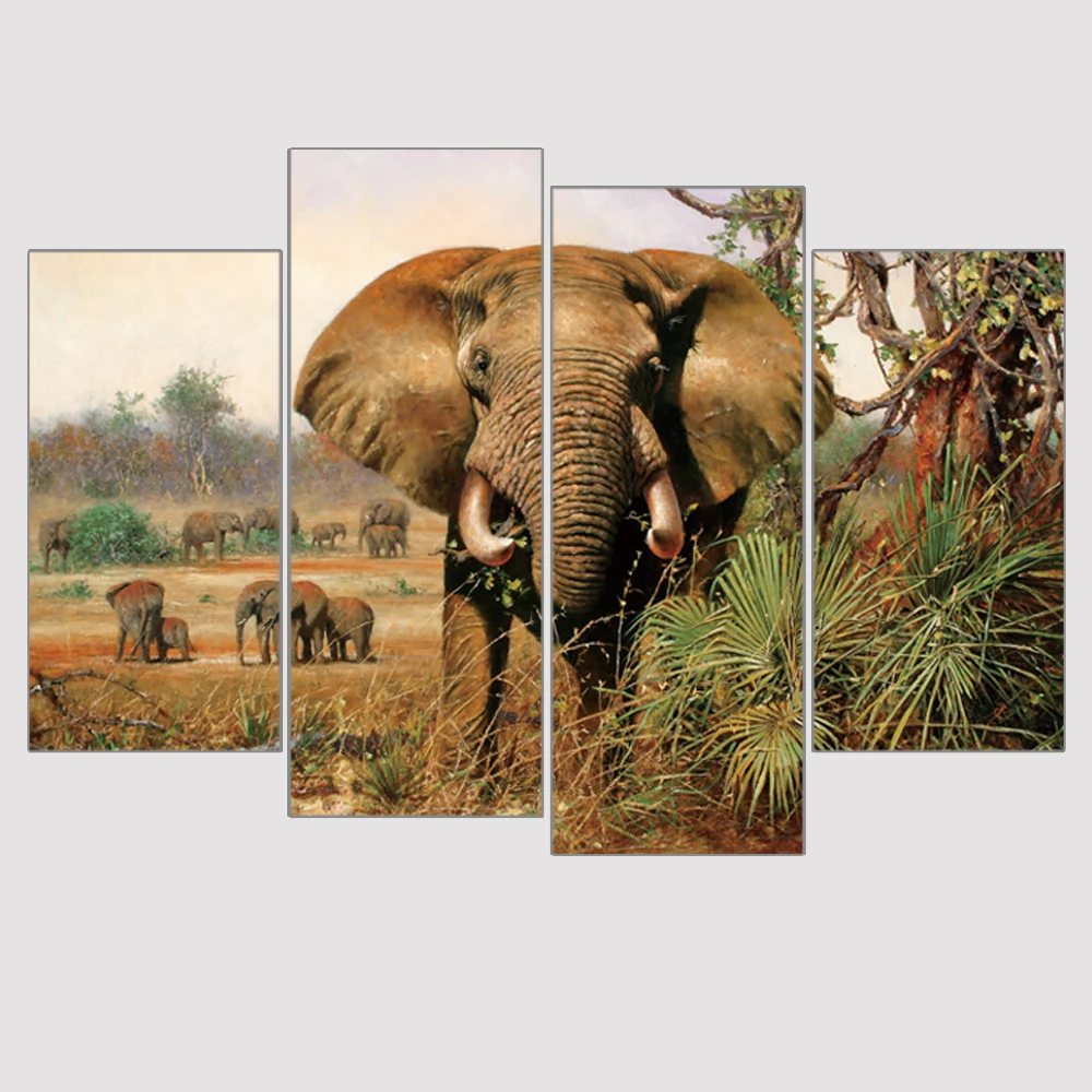 Online kopen wholesale afrikaanse canvas schilderij uit china ... Decoratie woonkamer afrika