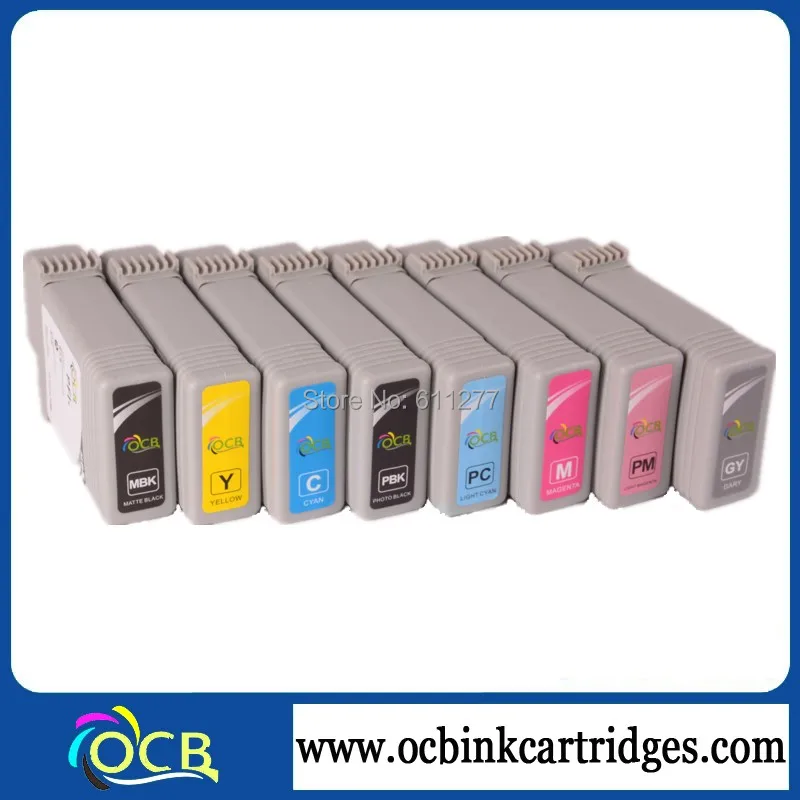 

Fast delivery ! lower price ! 12colors  for canon IPF 5100 compatible ink cartridge with pigment ink