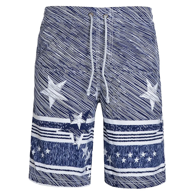 Roupa de Banho Boardshorts de Surf de Praia Desgaste da Natação Impresso Praia Shorts Homens Trunks Boxer 1402