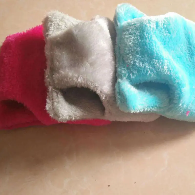 

Hot Warm Plush Hamster Bed House Soft Guinea Pig Bed Rat Nest Small Animals Mouse Sleeping Bag House Accessories Hamster Cage