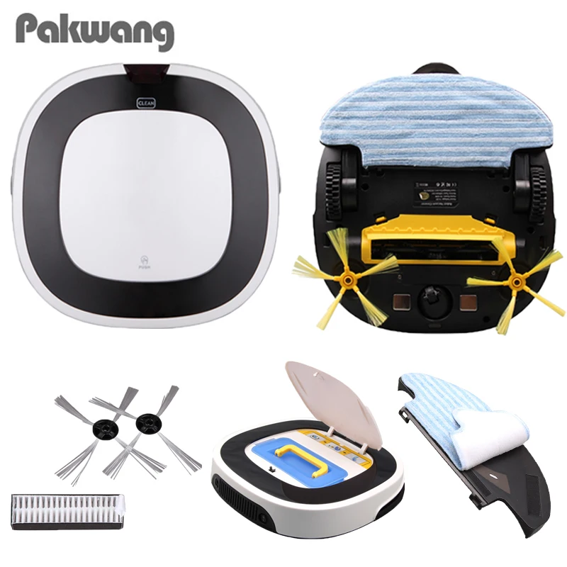 

2018 Hot Sell Intelligent Robot Vacuum Cleaner For Home D5501, Hepa Filter,Cliff Sensor,Remote Control, Dry And Wet Mop