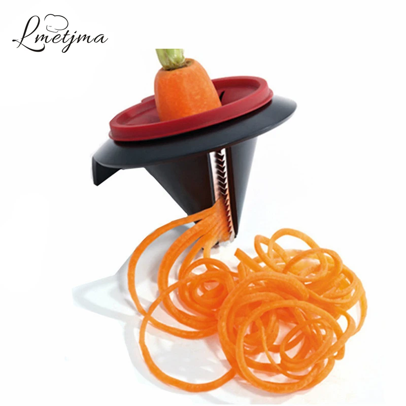 

LMETJMA Creative Vegetable Carving Tools Vegetable Shredded Volume Flower Spiral Cutter Fruit Vegetable Carving Tool PYKII010404