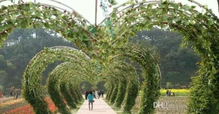 

2.4M long Artificial grape large leafs Wall Hanging Green plants green leafs ivy rattan for Home Decor Bar Restaurant Decoration