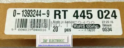 

RELAY RT445024 RT 445 024 RT445O24 new original 10PCS/LOT