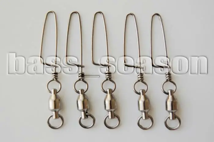 

Big Game 5 Pcs #7 Ball Bearing Swivels w/Coastal Snap Trolling Rigging 140Lbs