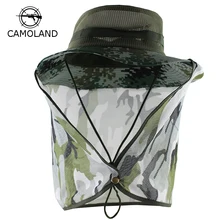 Тактические страйкбол Снайпер камуфляж Boonie шапки непальская Кепка Militares армейские мужские военные Пешие прогулки шапки лето ведро шляпа Рыбалка