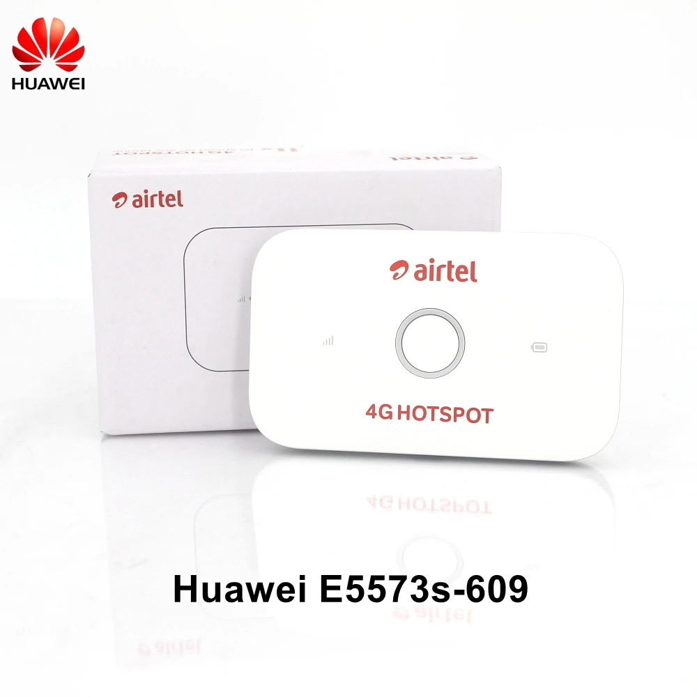 

Unlocked 4G LTE Mobile Wifi with SIM Card Slot Huawei E5573s-609