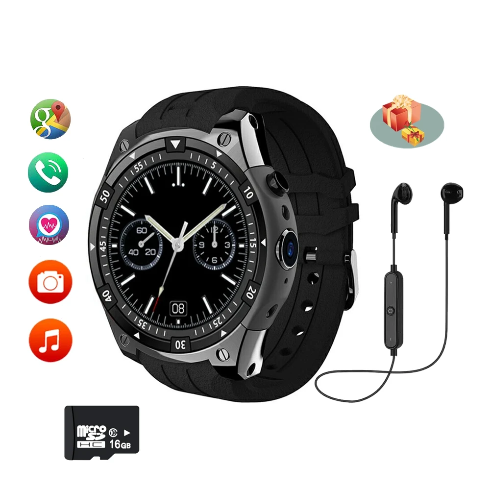 Умные часы X100 Android 5 1 ОС умные ПЗУ 512 МБ/ОЗУ 8 ГБ MTK6580 3 дюйма 3G SIM наручные GPS Wifi PK X200