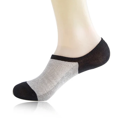 3 пары = 6 шт мужские хлопковые низкие мужские носки-башмачки Нескользящие силиконовые невидимые носки с подкладкой летние дышащие носки - Цвет: 7