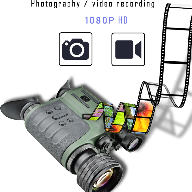 6-30X50 охотничий Инфракрасный цифровой прибор ночного видения HD камера подключение к Wi-Fi телефон видео записи ночного бинокля