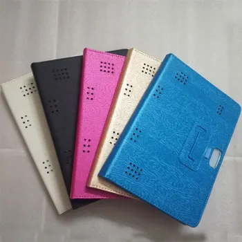 

Myslc PU Leather Cover for trekstor Surftab breeze 10.1 quad 3G 10.1 inch Tablet Folio Stand Case