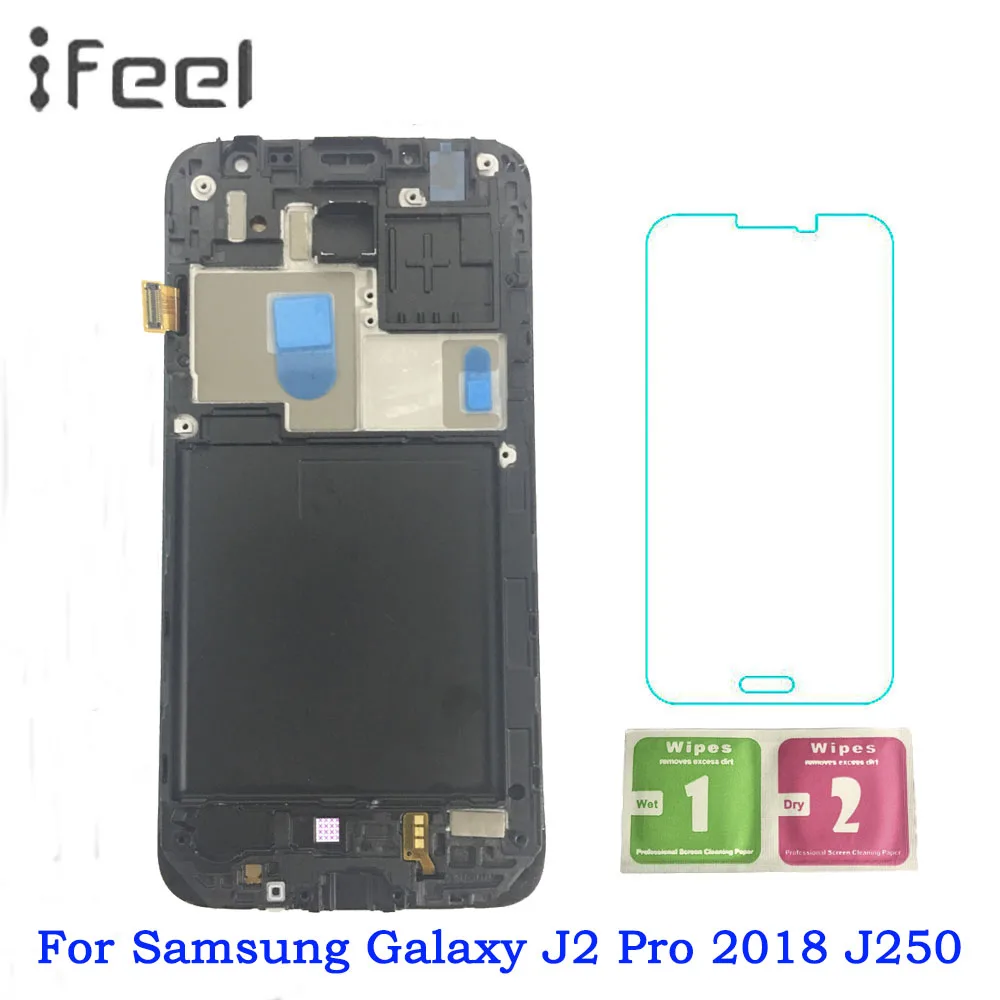 

LCD For Samsung Galaxy J2 Pro 2018 J250 J250F SM-J250F/DS LCD Display + Touch Screen with Frame Digitizer Assembly