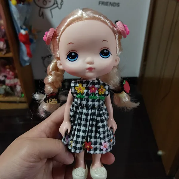 Милая кавайная кукла девочка 12 шарниров игровой домик игрушка для детей подарок