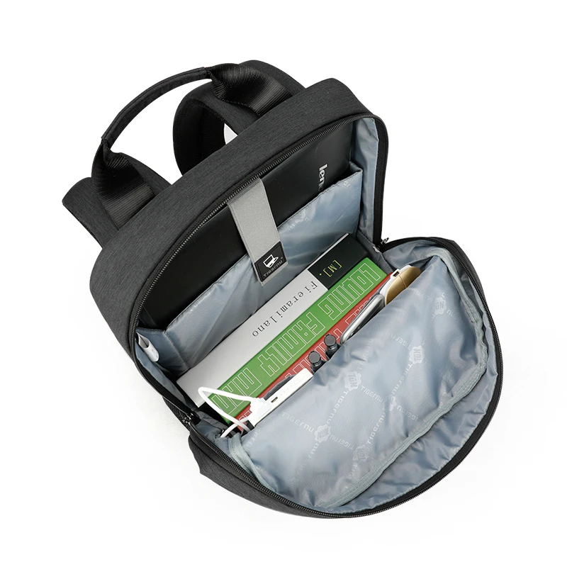 Tigernu casuales de la marca de moda de las mujeres de carga USB de la escuela Mochila femenina 15,6 portátil mochilas para chicas adolescentes Mochila Tigernu casuales de la marca de moda de las mujeres de carga USB de la escuela Mochila femenina 15,6 portátil mochilas para chicas adolescentes Mochila