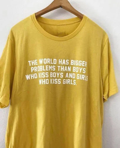The city good Condense World Bigger Problems Boys Shirt | Kiss Boy Girl Tumblr | T-shirt Tops |  Tees Tshirt - Boys - Aliexpress