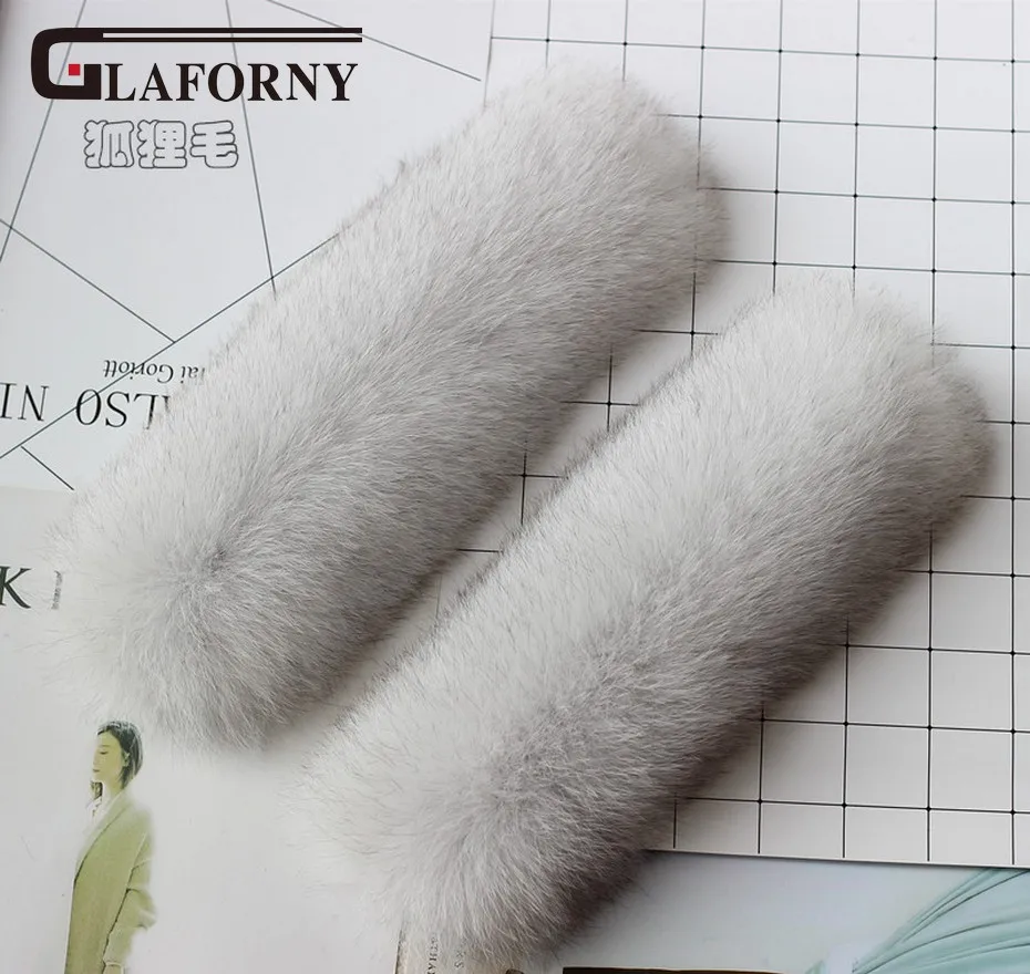 blue fox fur