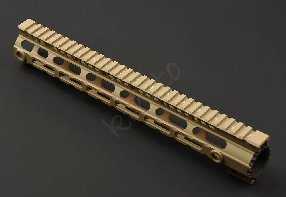 Тактический ar 15 20 мм Пикатинни 12 дюймов 15 дюймов rail поплавок M-LOK handguard с Слинг qd Вертлюги адаптер AEG - Цвет: 12 INCH