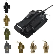 CQC Molle тактический страйкбол Радио Чехол Mag сумка чехол для телефона держатель Военная стрельба Охота Walkie Talkie поясная сумка