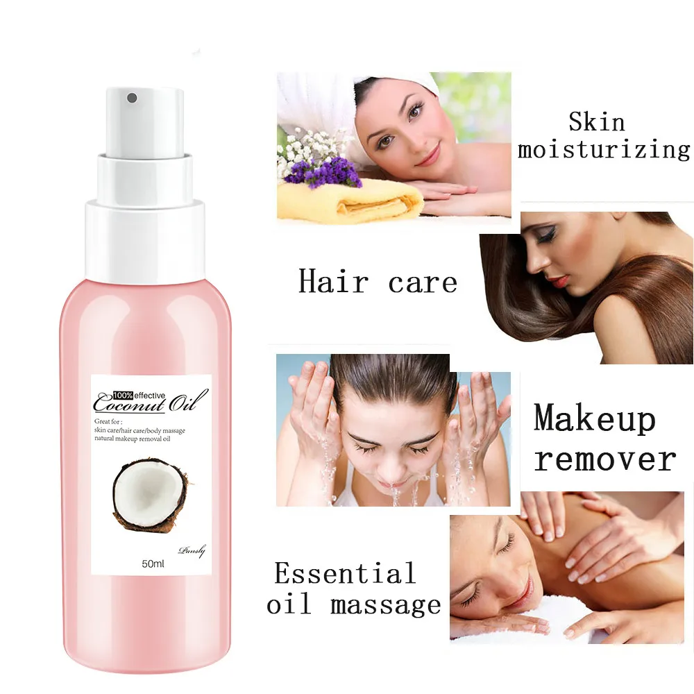 Снятие макияжа волос Тело расслабляющий массаж эфирное масло для ароматерапии высокое качество чистое натуральное кокосовое масло для