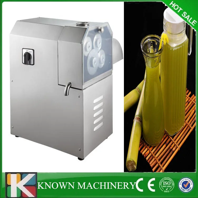 Industrial Electronic Sugar Cane Juice Extractor Machine 500kg/hin