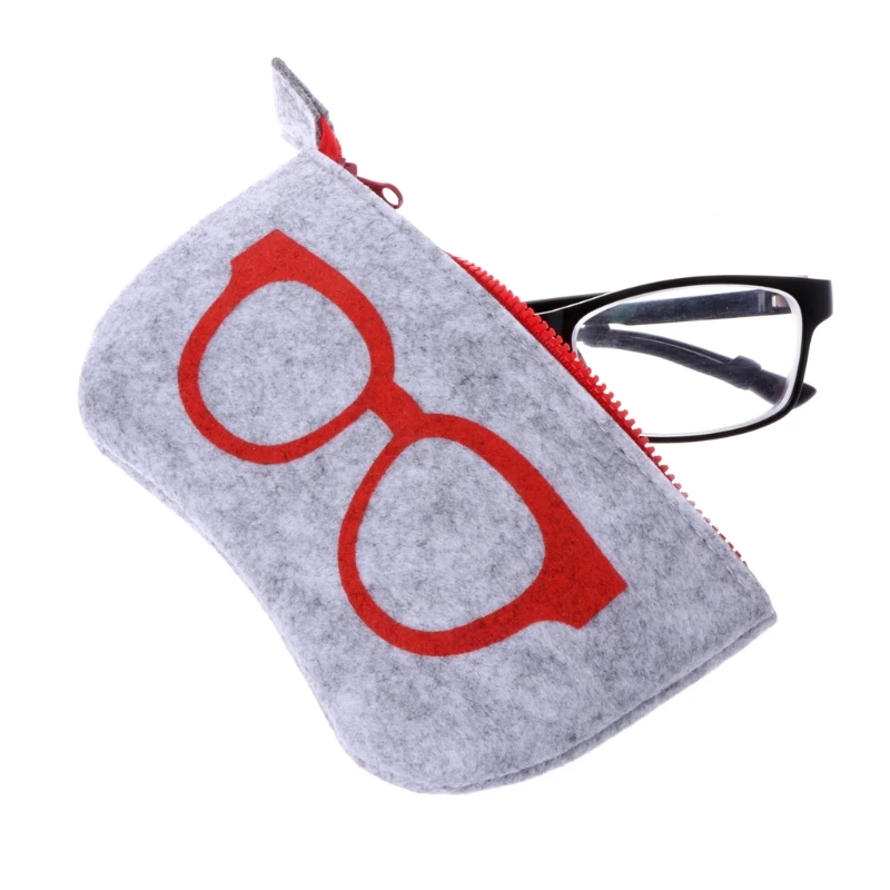 

Portable Zipper Eye Glasses Case Sunglasses Pouch Box Storage Protector Bag Optical Accessories